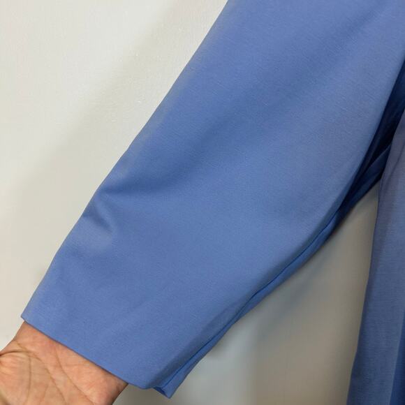 NWT Talbots Blue Sheath Plus Size 3/4 Sleeve Dress Women’s Size 20 W - Picture 8 of 9